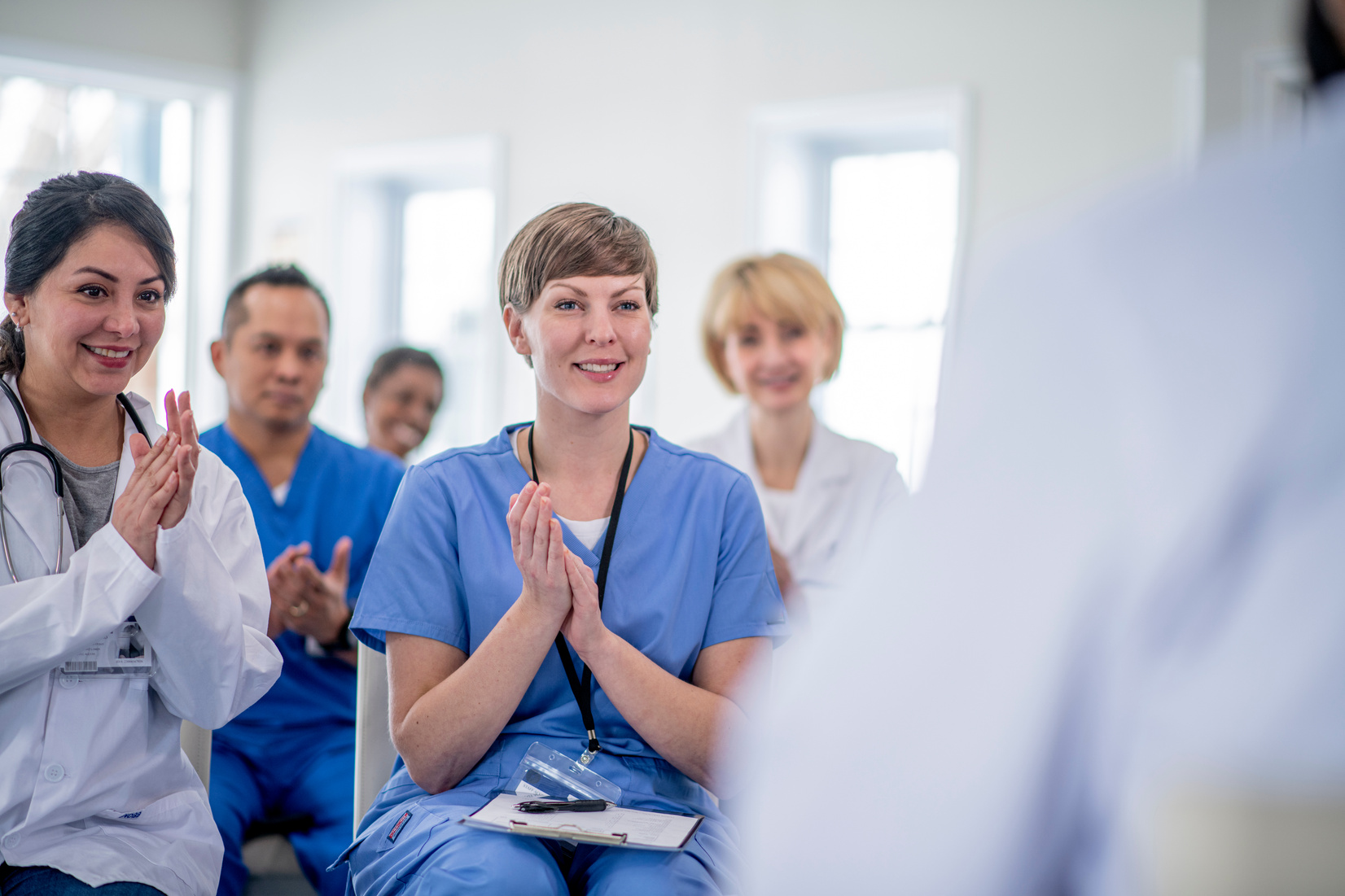 Medical Training Class stock photo